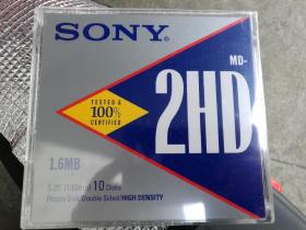 SONY MD-2HD （一盒10张，全新未拆封）