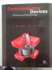 现货 Semiconductor Devices: Physics and Technology 英文原版 半导体器件物理（第3版）施敏(S. M. Sze) 半导体器件物理与工艺 半导体物理学