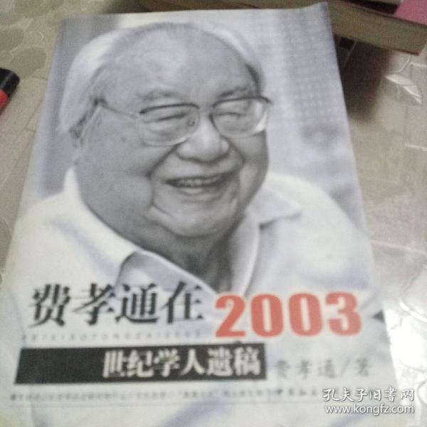 费孝通在2003：世纪学人遗稿