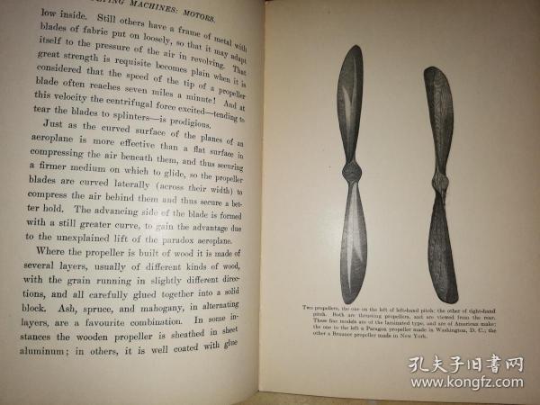 HOW TO FLY    怎么飞          【托马斯·纳尔逊1910年版 道林纸本 多飞机模型 图片    】再补图