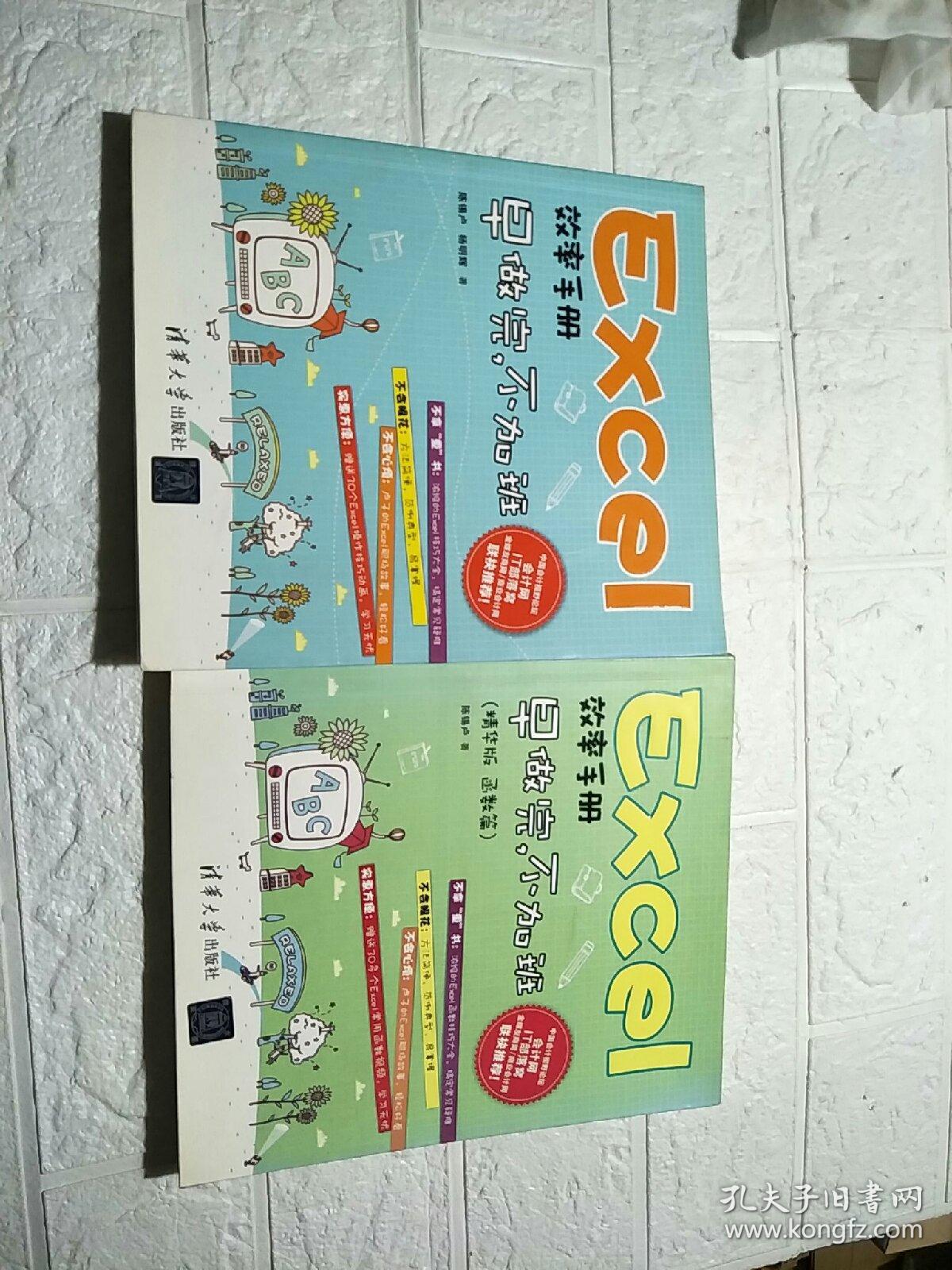 Excel效率手册：早做完，不加班+（精华版 函数篇）【两本合售】