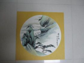 王黎。小品斗方画。4