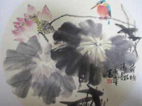 王黎。小品斗方画。6