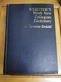 英文原版：WEBSTERS NINTH NEW COIIEGIATE DICTIONARY 韦氏第九新词典