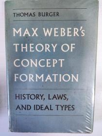 Max Weber's Theory of Concept Formation: History, Laws, and Ideal Types  Thomas Burger 马克斯 韦伯 研究经典之作