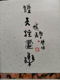 梁天柱画集  （8开精装本）全彩精印画册