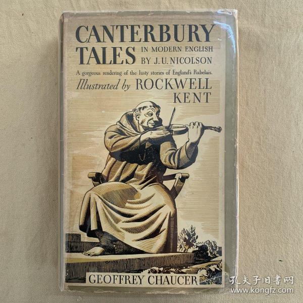 肯特版画本： Canterbury Tales In Modern English 坎特伯雷故事集