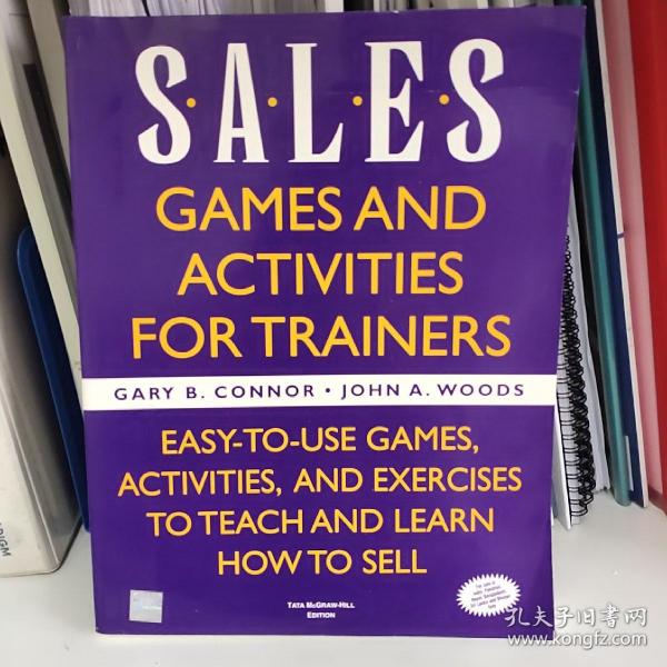 sales games and activities for trainers销售培训活动大全