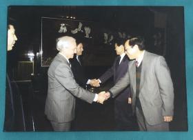 李铁映接见证券集团主席姬达博士老照片