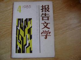 报告文学 1985年第4期