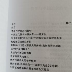 中国佛教学者文集：中国佛教与人文精神