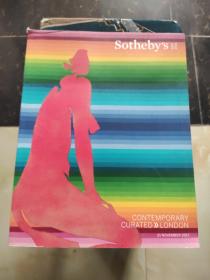 Sothebys 2017 CONTEMPORARY CURATED LONDON