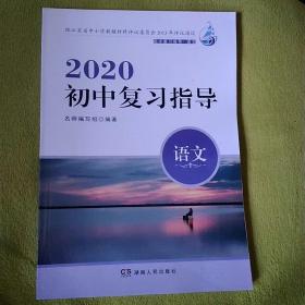 2020初中复习指导. 语文