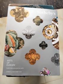 Sothebys苏富比 伦敦 2015 ARTS OF EUROPE（欧洲艺术）