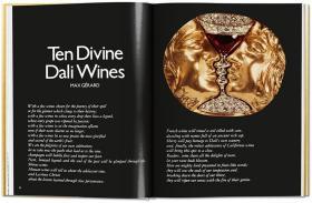 珍藏版Dali the Wines of Gala 达利的葡萄酒红酒画册画集 英文正版艺术图书 超现实主义 萨尔瓦多 名酒收藏 书中附有葡萄种植区域的详细地图