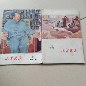 山东民兵1976年第13,14