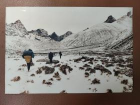 彩色照片：雪山风景---走过雪山就到家    共1张照片售    彩色照片箱3   00208