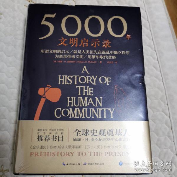 5000年文明启示录（比肩《全球通史》，世界近千所高校历史学推荐书目）