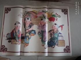 杨柳青年画，包真包老，年画中的经典，买回去装个框子，高端大气上档次，应该是是个不错的选择。前天收了一些，卖了，今天又收了一些，总体品相不错，先买的朋友挑好品的发，数量有限，售完为止。