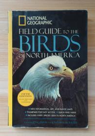 英文原版书 National Geographic Guide to the Birds of North America (National Geographic Field Guide to Birds of North America)鸟类野外指南 /Jonathan K. Alderfer  (Author)