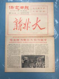 保定日报1966年8月24日