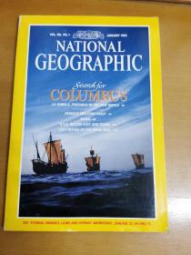 英文原版：National  geographic（1992/1）