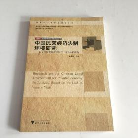 中国民营经济法制环境研究:以义乌民营经济法制三十年为分析视角