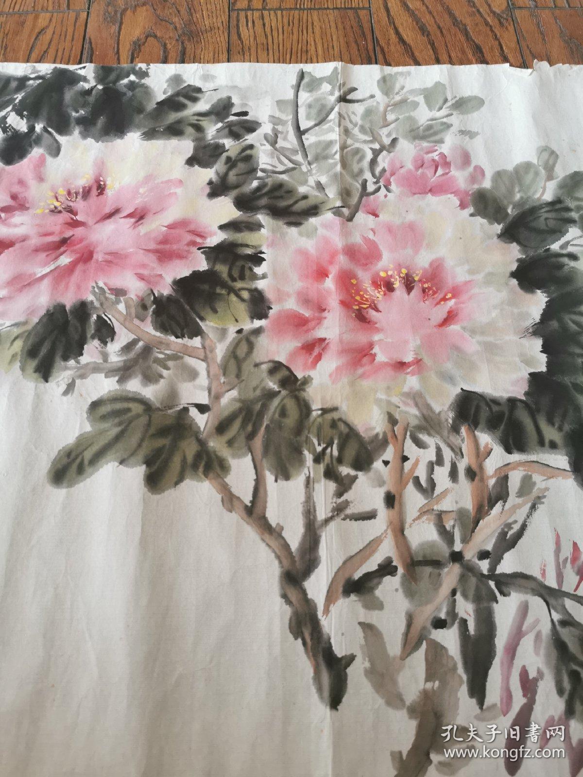 张洁贞—牡丹小鸟