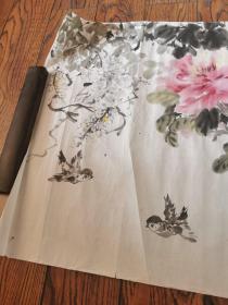 张洁贞—牡丹小鸟