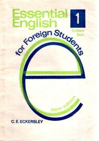 Essential english for Foreign Students BOOK ONE .Students`Book