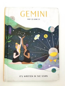 Astrology: Gemini 星座：双子座原版笔记本记事本日记本