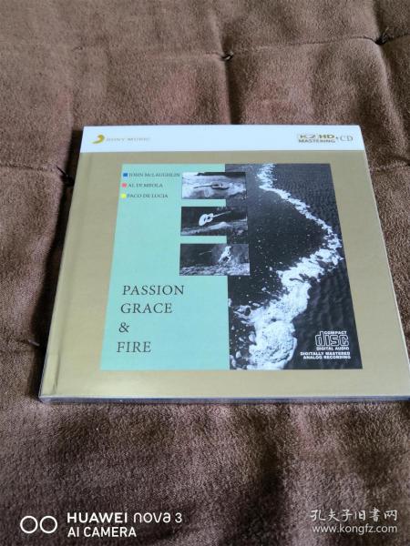 CD唱片 上榜天碟 吉他三重奏 SONY  PASSION GRACE &FIRE/ JOHN MCLAUGHLIN - AL DI MEOLA - PACO DE LUCIA  K2HD 日三菱限量首版