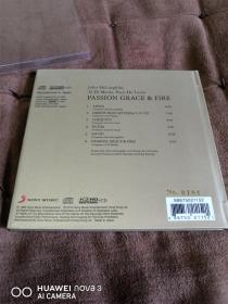 CD唱片 上榜天碟 吉他三重奏 SONY  PASSION GRACE &FIRE/ JOHN MCLAUGHLIN - AL DI MEOLA - PACO DE LUCIA  K2HD 日三菱限量首版