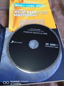 CD唱片 上榜天碟 吉他三重奏 SONY  PASSION GRACE &FIRE/ JOHN MCLAUGHLIN - AL DI MEOLA - PACO DE LUCIA  K2HD 日三菱限量首版