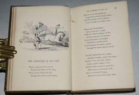 1889年博物馆级稀有古董书 幽默主题 古英语民谣 韵律诗歌故事集 吟游诗人