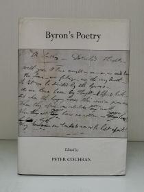 拜伦诗歌研究           Byron's Poetry （英国诗歌研究）英文原版书