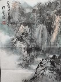 江苏著名画家华拓山水