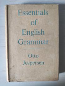 Essentials of English Grammar Otto Jespersen 奥托 叶斯柏森