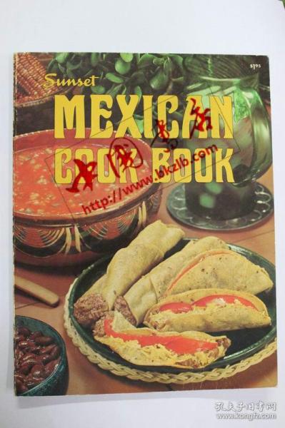 英文原版 墨西哥烹饪书mexican cook book