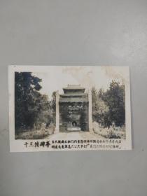 十三陵碑亭·老照片（五十年代）