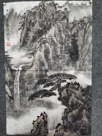 已故著名画家魏紫熙山水