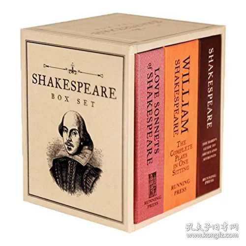 莎士比亚套装 英文原版 Shakespeare Box Set 迷你精装口袋版 莎士比亚选辑 经典文学书籍