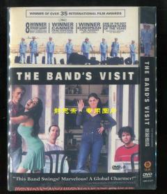 乐队来访/警察乐队来访时（The Band's Visit），简装DVD-9一碟，2007年艾伦·科勒林导演音乐剧