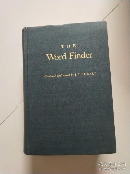 THE Word Finder 英语修辞词典【英文版 精装】