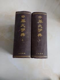 《中华大字典》上下（缩印本全二册）　精装32开中华书局