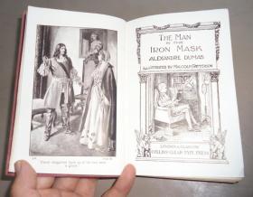 1910年 Alexandre Dumas - The Man in the Iron Mask  大仲马经典名著《铁面人》精装全插图本