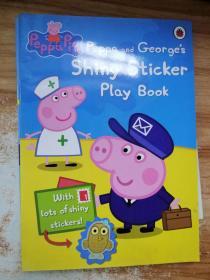 peppa and George shiny sticker play book