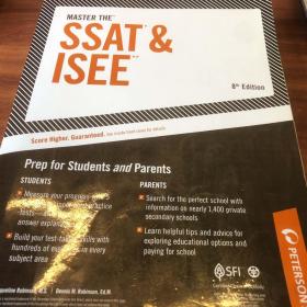 Master The SSAT& ISEE 《掌握SSAT和ISEE》