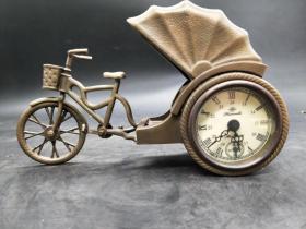 旧藏精品自行车表，工艺精湛 造型独特 品相一流