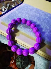 紫罗兰宝石手串